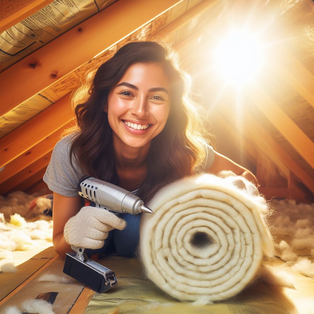 Attic insulation