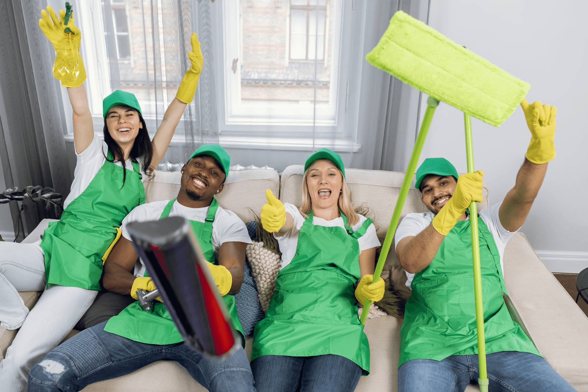 Do you bring your own cleaning supplies and equipment?